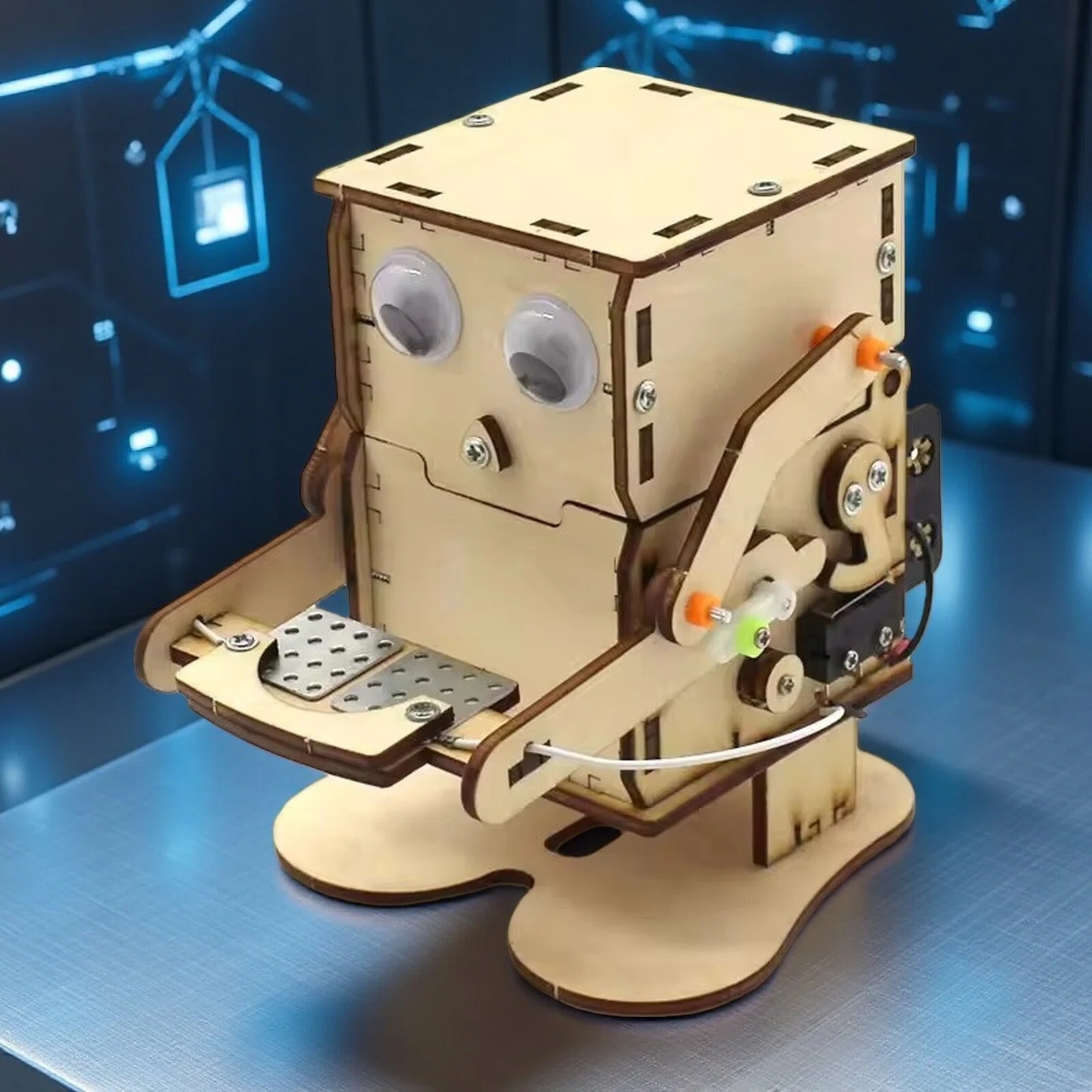 Science Robotics - Robot mangeur de pièces de monnaie,