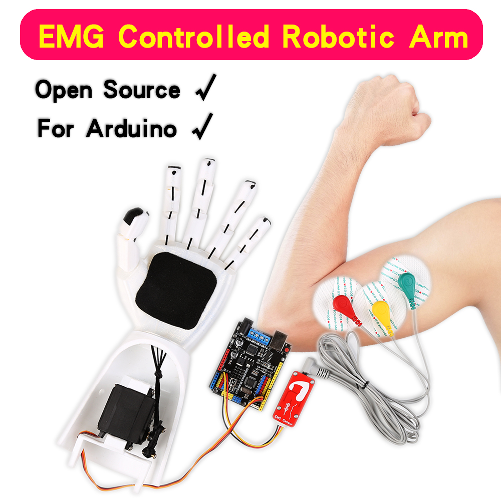 Capteur EMG bras robotique cap - Science Project avis et prix