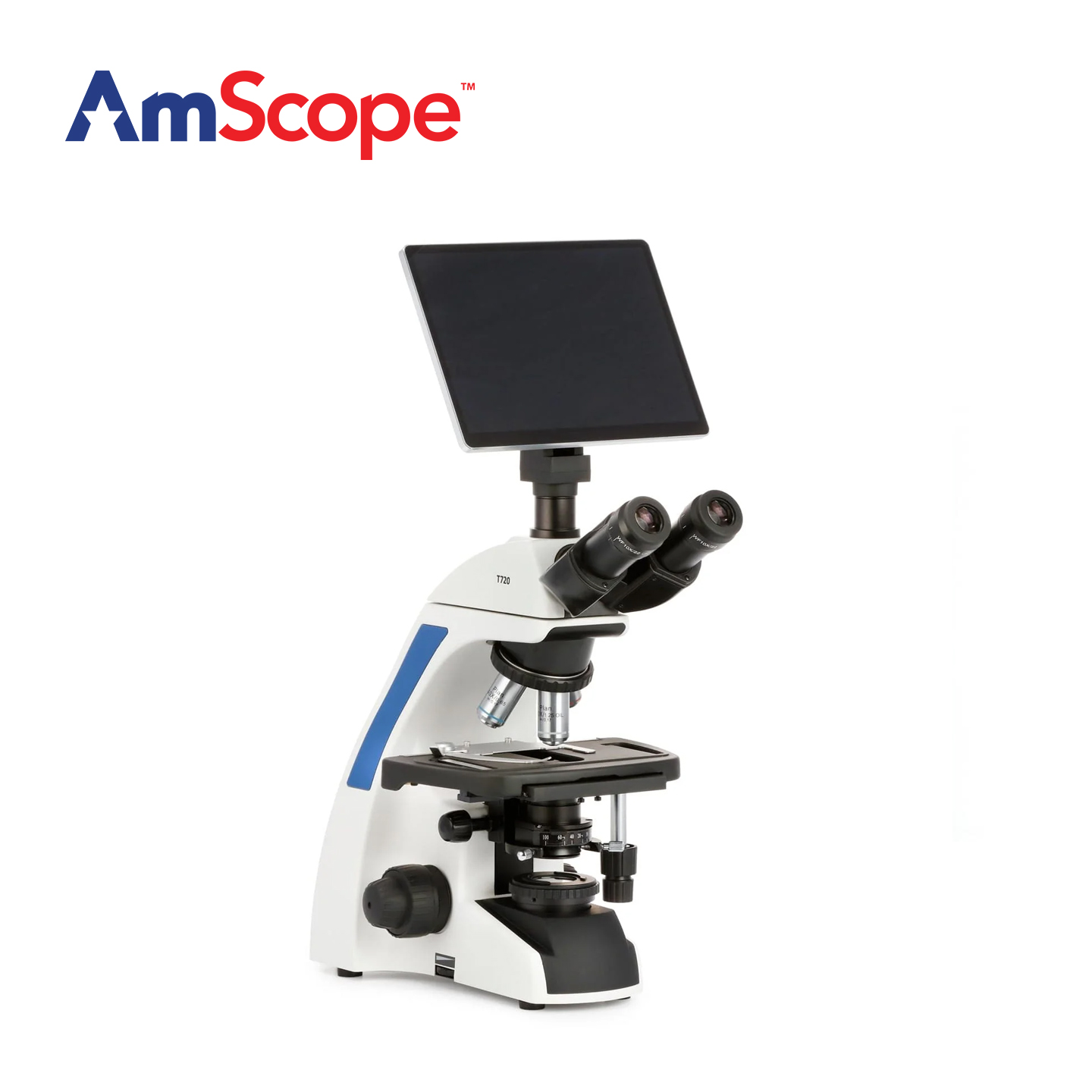 Microscope composé trinoculair - Amscope Microscope Compound 40X-1000X avis et prix