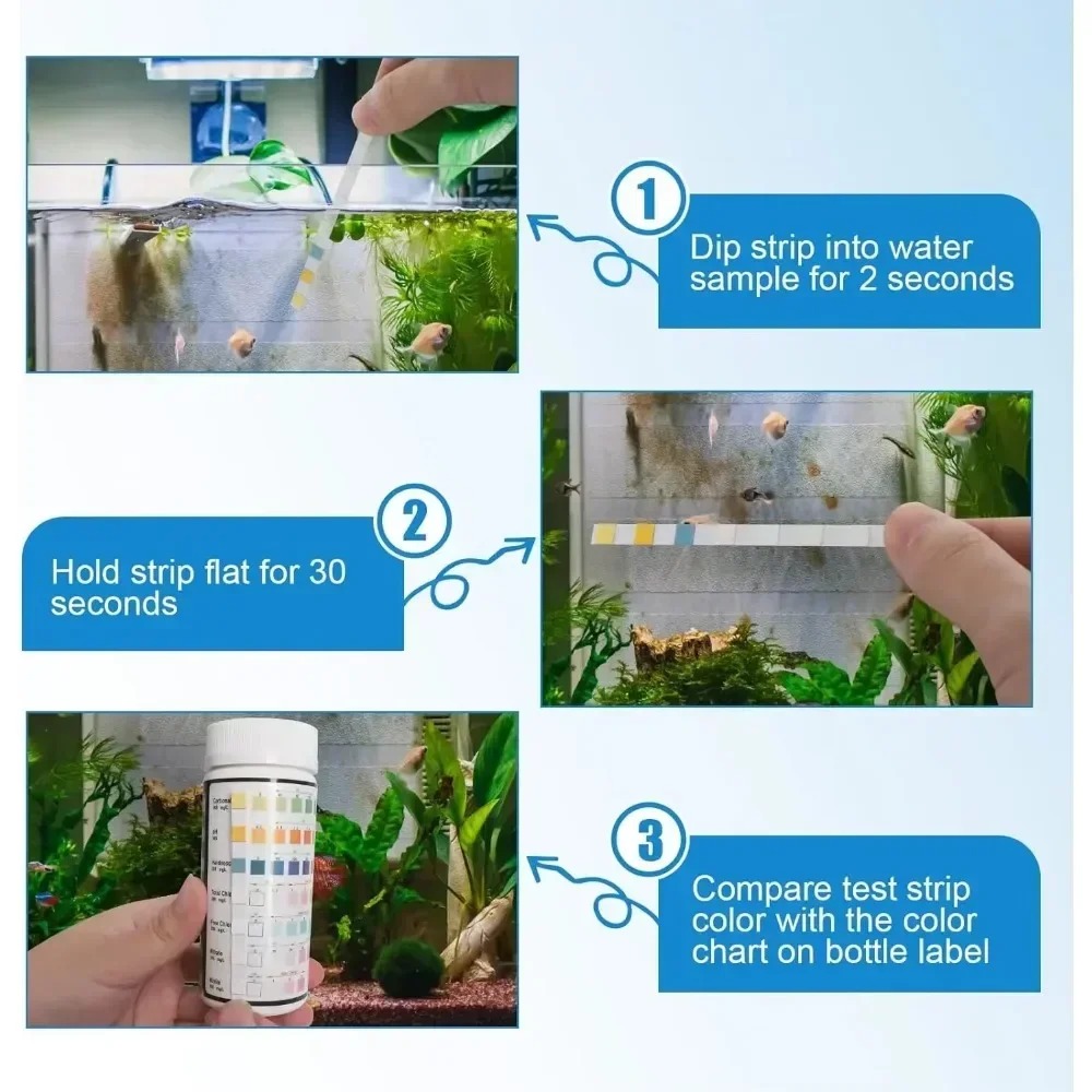 Bande de Test d'aquarium, Kit  - Ph Strip Test avis et prix