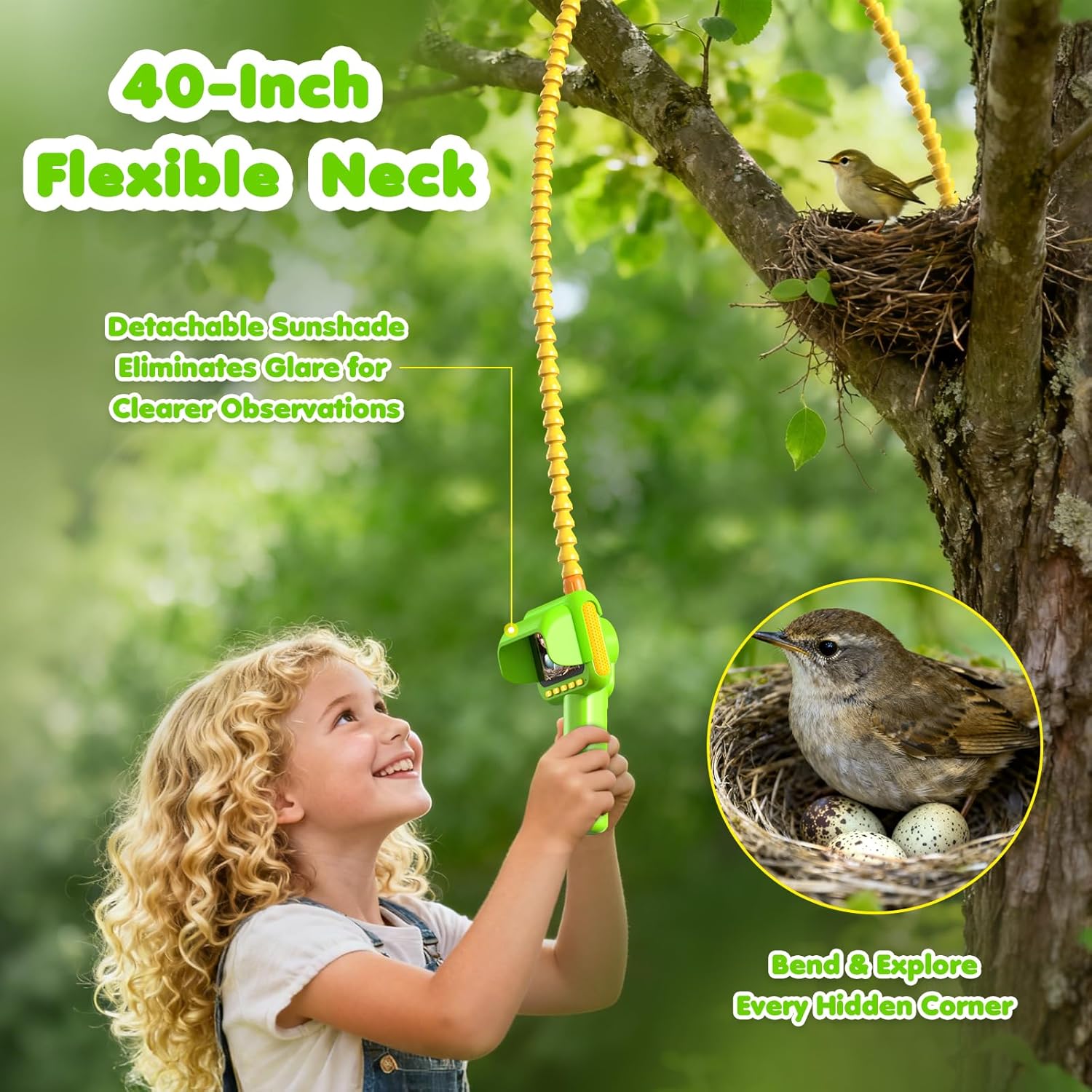 Endoscope pour enfants, caméra - Science Nature avis et prix