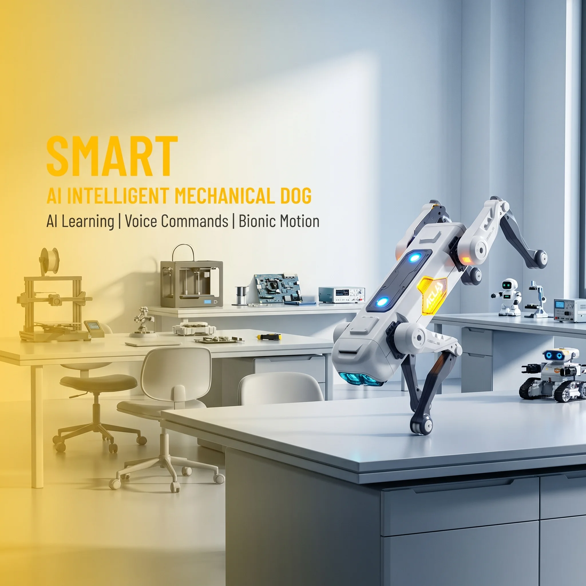 Robot chien intelligent IA, co - Science Robotics avis et prix