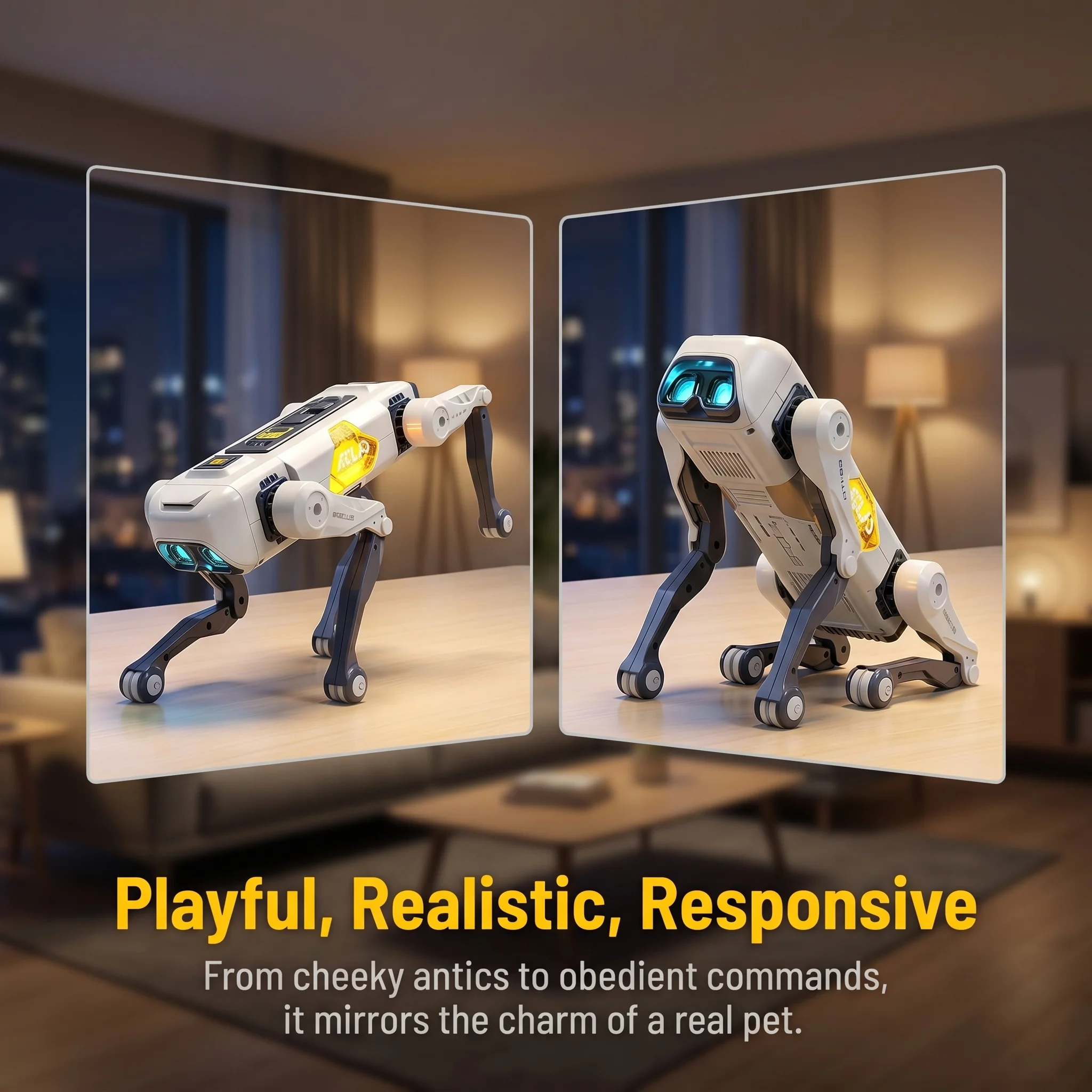 Robot chien intelligent IA, co - Science Robotics avis et prix