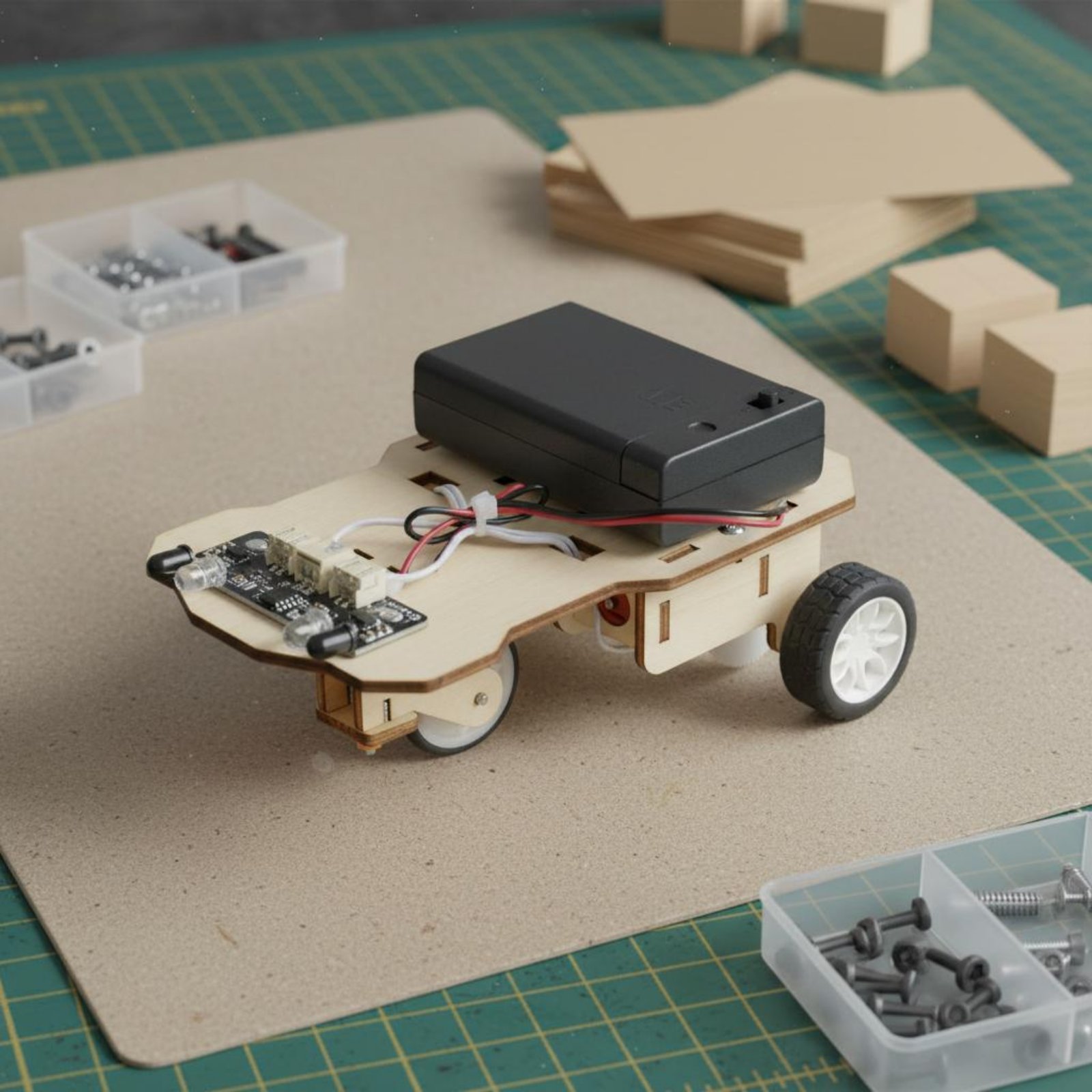 Kit de véhicule intelligent en - Science Robotics avis et prix