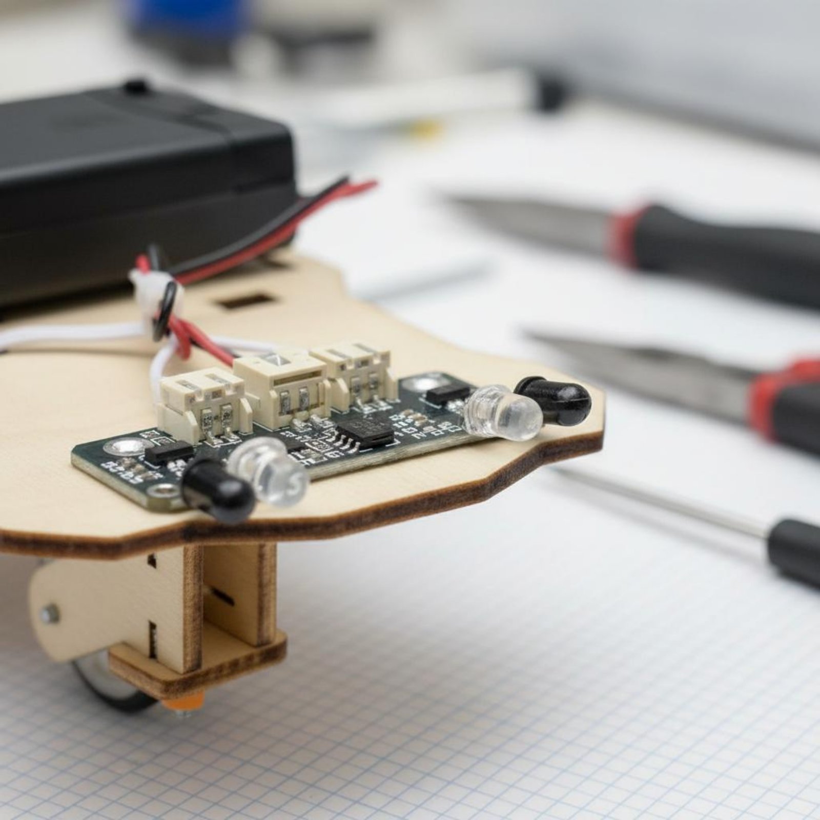 Kit de véhicule intelligent en - Science Robotics avis et prix